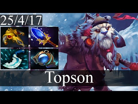 Topson - Tusk | Midlane Gameplay Dota 2 Patch 7.31b
