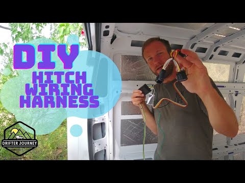 DIY Hitch Wiring Harness Installation on a Promaster Van Conversion: Curt Class 3 Heavy Duty Hitch