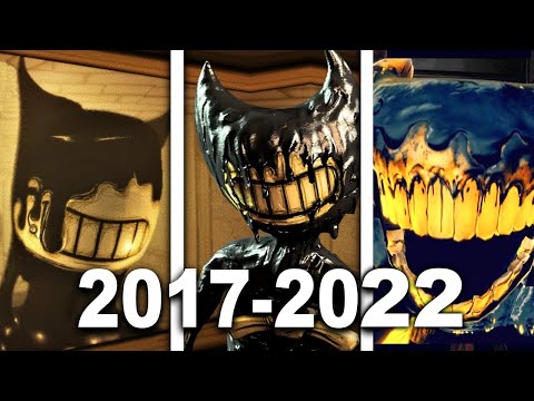 Evolution of Bendy - Bendy and the Dark Revival (2017-2022, BATIM-BATDR)