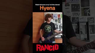 Rancid Hyena Bass Cover #rancid #hyena #skapunk #melcory #bass #basscover #punk