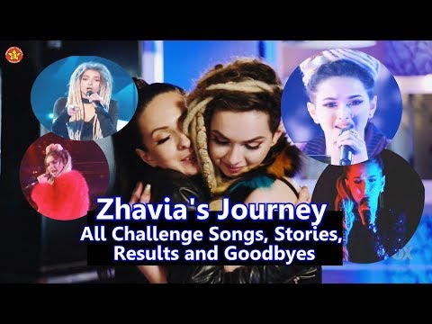 Zhavia's Journey The Four  - All Challenge Performances All Background Stories Results & Goodbyes