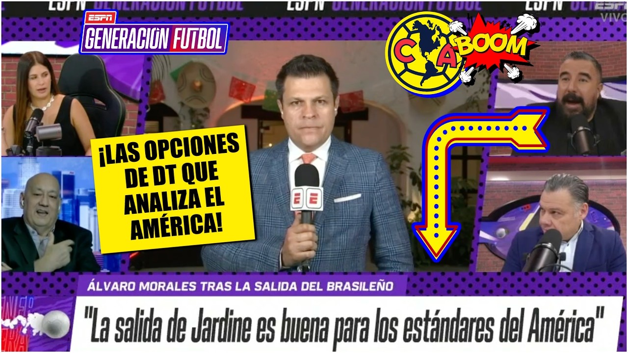 ¡IMPERDIBLE! AMÉRICA tiene opciones para DT: ALMADA, ANSELMI y ALONSO ¿Efraín Juárez? | Generación F