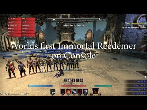 Worlds first Console Immortal Redeemer - StrictlyBusiness - MagNB POV - ESO