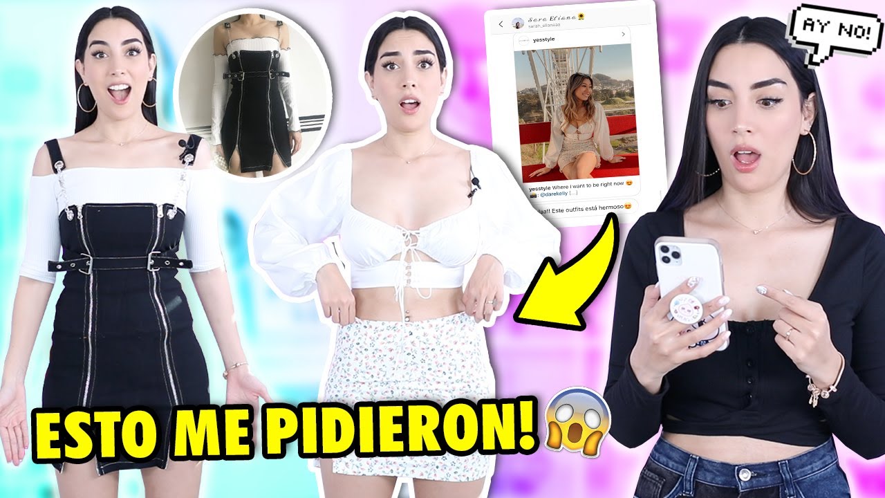 PROBANDO TODA LA ROPA QUE MIS SEGUIDORES ME HICIERON PEDIR!😱👗|Claudipia