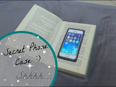 DIY: Secret Phone Case // WARNING: audio is messed up...
