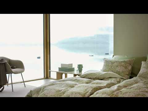 Høie Karette sengesæt - Lys grøn - Satin