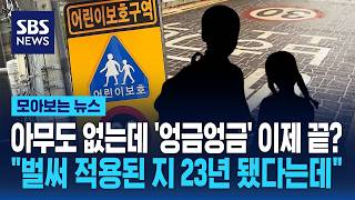 벌써 적용된 지 23년 됐다는데..'시간제 속도제한' 해법 될까 / SBS / 모아보는 뉴스