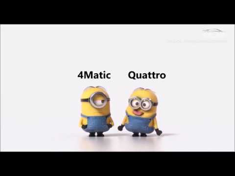 Mercedes 4matic vs Audi Quattro