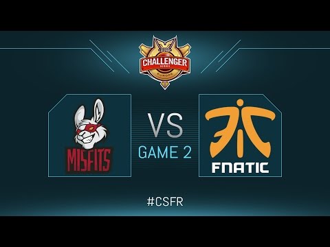 CS EU W4 : Fnatic Academy vs Misfits Academy Game 2