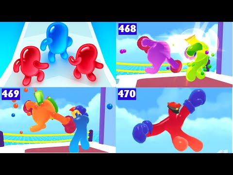 Join Blob Clash 3D Game New MAX LEVEL Update Walkthrough Level 468 - 469- 470