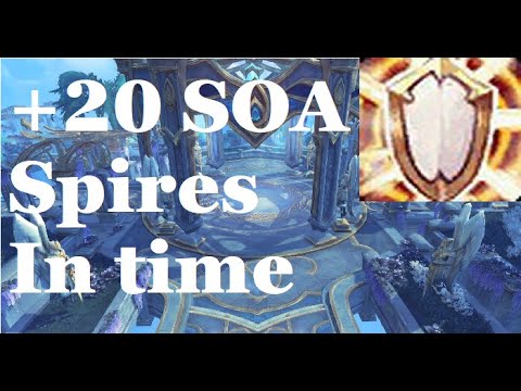 +20 Spires of ascension, Disc Priest, in time, clean run