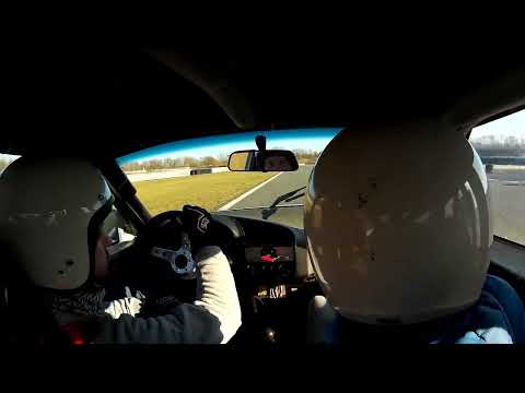 12.02.2022 SuperOES Tor "Poznań" BMW nr97 (E36 325i) Przejazd3