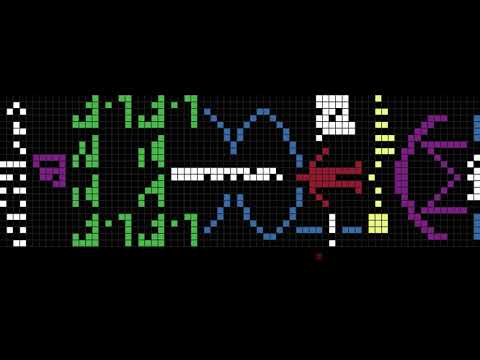 Return Trip Effect - Musical coding of the Arecibo message (SETI)