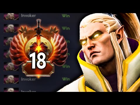 7 WINNING STREAK WITH INVOKER!! EVEN RANK 9 MATUMBAMAN BRISTLEBACK CAN NOT STOP HIM