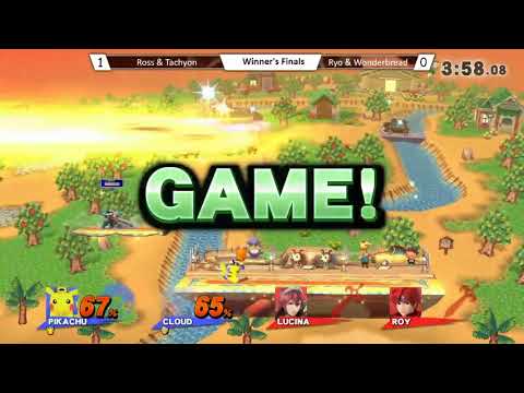 CB17 Doubles  - Ryo & WonderBread Vs. Tachyon & Ross SSB4 Winners Finals