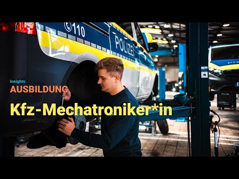 Kfz-Mechatroniker*in bei der Polizei Berlin werden: Ein Tag voller PS, Strom & Schrauben