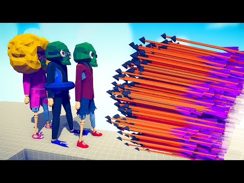 GIANT ZOMBIES vs EVERY GOD - Totally Accurate Battle Simulator TABS