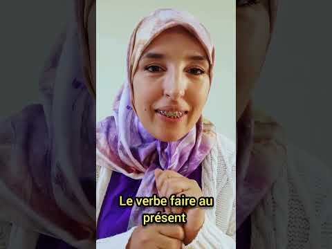 هياااااا نراجع le verbe faire au présentPrenez vos ardoises