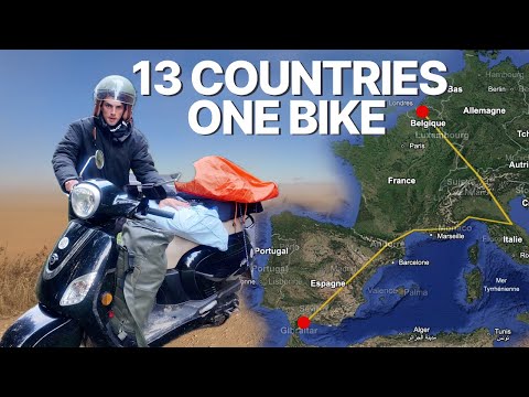 Europe on a 50cc: 5000KM, 13 Countries, 750€, 1 Disaster