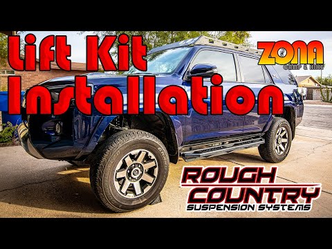 Rough Country 3 Inch Lift Install | Toyota 4Runner
