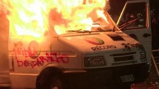 Bando provoca tumulto em SP