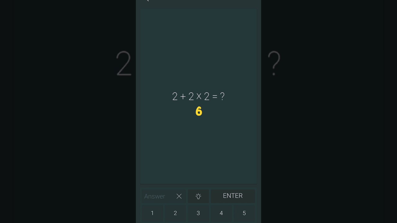 math riddles level 2 #maths #shorts #puzzle #gaming