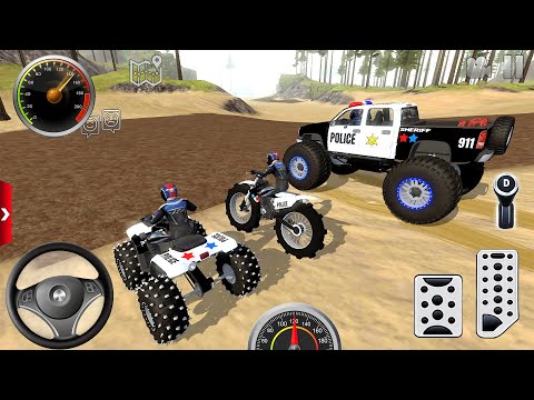 Juegos De Carros - Motos de Cross, Quads 4x4, Coches de Policía - Offroad Outlaws Android Gameplay