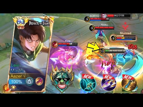 NEUE SAISON!! MARTIS PERFEKT & MANIAC IM RANG 🔥 (BESTER BUILD 2025) MLBB GAMEPLAY