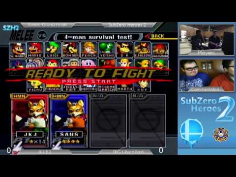 SubZero Heroes 2: Melee Singles - Grand Finals - JKJ vs ERG | Ryan Ford