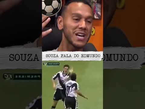 Souza fala do Edmundo #futebol #sports #Edmundo #selecaobrasileira #esportesdopovo #souza