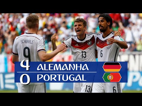 Alemanha 4 X 0 Portugal - melhores momentos ( GLOBO HD 720p ) Copa do Mundo Brasil 2014