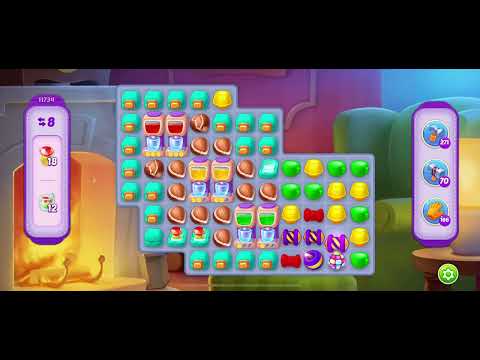 Homescapes Level 11734 夢幻家園 第11734關- No boosters