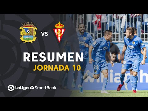 Highlights CF Fuenlabrada vs Real Sporting (2-0)