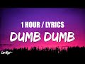 Mazie - Dumb Dumb (Sped Up) (1 HOUR LOOP) Lyrics