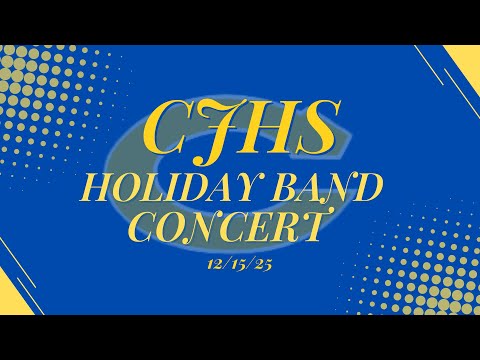 Central Junior High School | 2025 Holiday Band Concert
