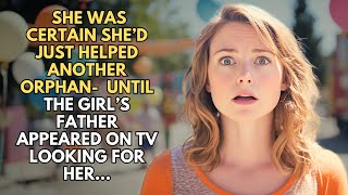 She Was Certain She’d Just Helped Another Orphan-  Until The Girl’s Father Appeared On Tv...