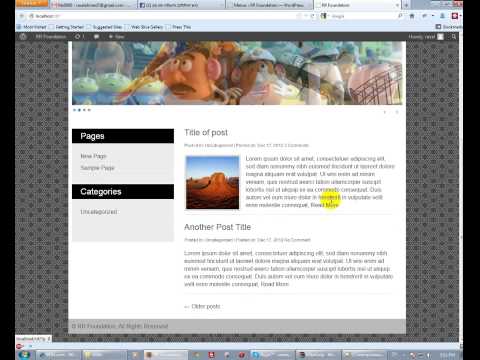 Wordpress Theme Development