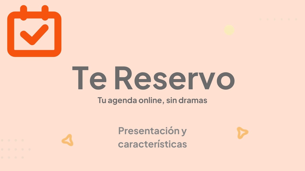 Demo Te Reservo