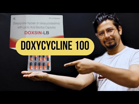 Doxycycline hyclate 100 mg uses in hindi | Doxycycline side effects | doxycycline 100 mg capsules
