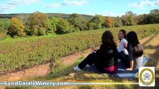 preview picture of video 'Sand Castle Winery Bucks County Wine Trail Tasting and Tour Erwinna Warrington Phoenixville PA'