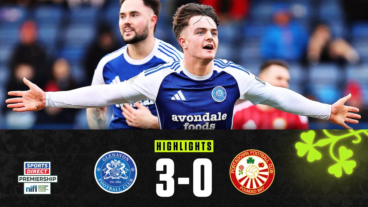 Glenavon vs Portadown Highlights