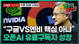 [개장전 요것만-11월26일] 고용지표 예상 상회 | "GPU VS TPU 논점 틀렸다" | JP모건 내년 …
