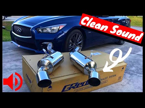 Q50 Greddy Evolution GT Catback Exhaust
