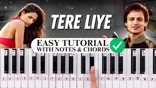 Download lagu Tere liye - Easy Piano Tutorial with Notes & Chords - PIX Series - Hindi mp3