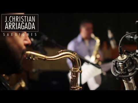 J. Christian Arriagada Quinteto de saxofones - Sesión