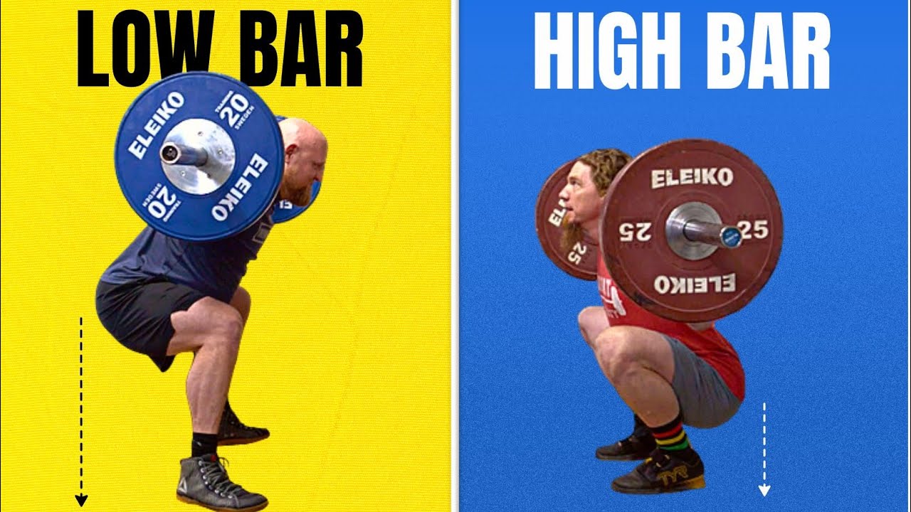 Master Your Squat: High Bar vs Low Bar Technique Explained