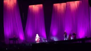 Dolly Parton singing "Standing Outside Your Door" at NRG Arena in Houston, TX