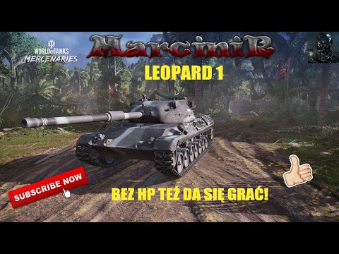 World of Tanks Console Xbox/PS4 Leopard 1  Bez HP też da się grać!