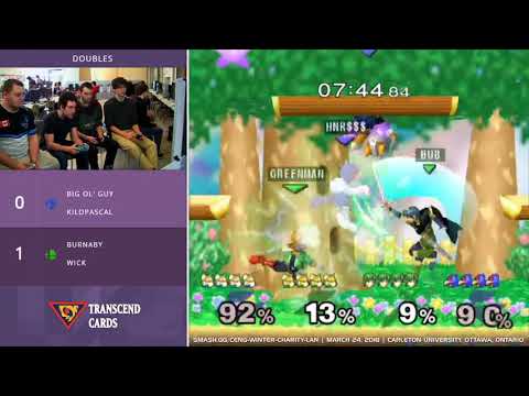 CENG Winter Charity LAN — Doubles — Kilopascal / HNR | Big ol' Guy vs Burnaby / Wick