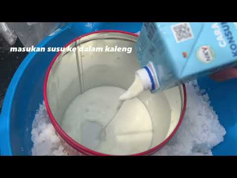 kimia || pembuatan icecream, sifat koligatif ( amanda pinesti, lanina, rais, & ziyad )